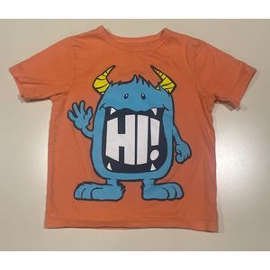 Childrens Place 2T Monster "HI" T Shirt